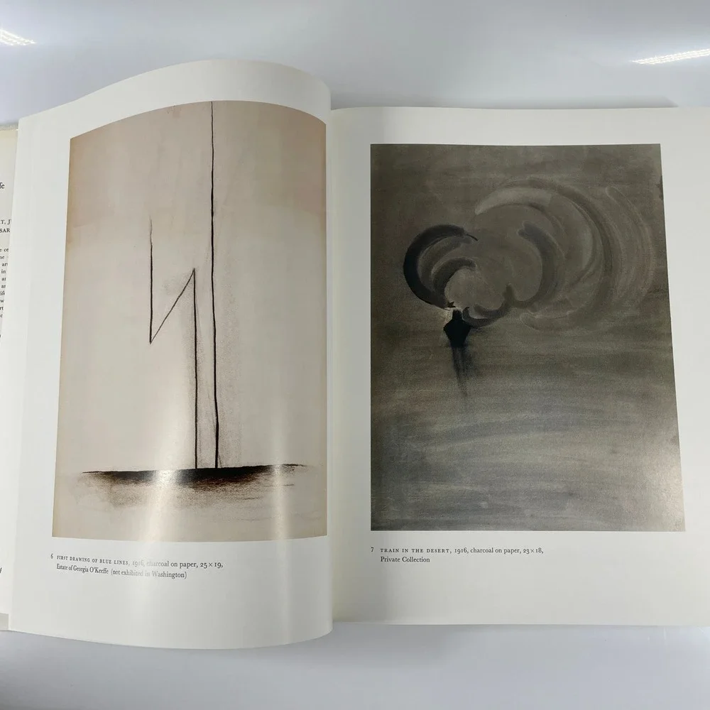 Georgia O'Keeffe Art and Letters Hardcover Book 1987 First Edition Cowart